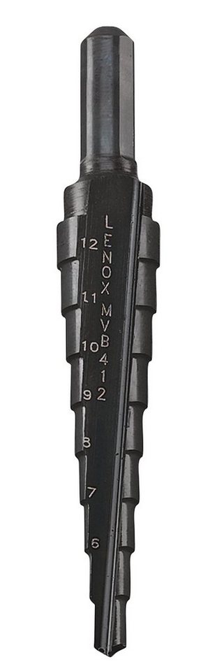 Lenox Stufenbohrer 30960MVB412 Stufenbohrer metrisch 4-12mm, (1-tlg) von Lenox