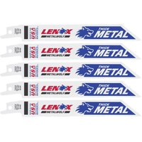 20564614R BIM-Säbelsägeblatt für Metall 152x19x0,9mm Sägeblatt-Länge 152 mm 5 St. - Lenox von Lenox