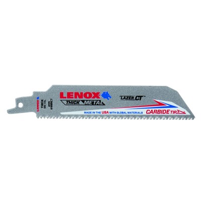Säbelsägeblatt für Metall LAZER CT 152 x 25 x 1,3mm 8-6 Z/" 2014220 von Lenox