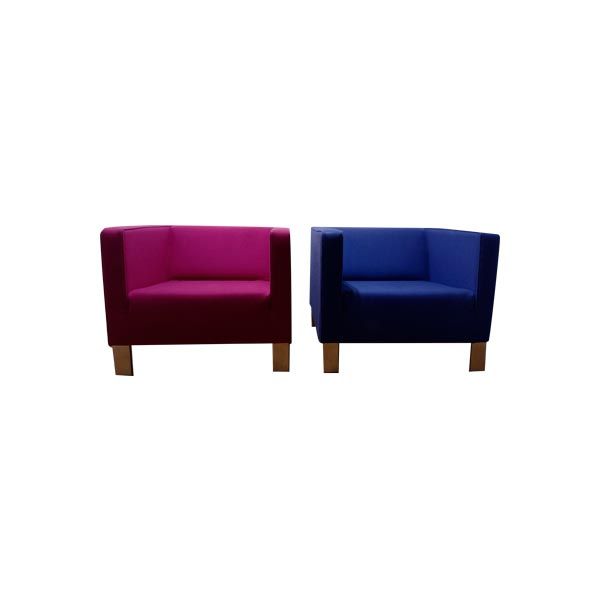 2er-Set Sessel Lekker Strak blau und rosa, Lensvelt 1962 2er-Set Sessel Lekker Strak blau und rosa, Lensvelt 1962 von Lensvelt 1962