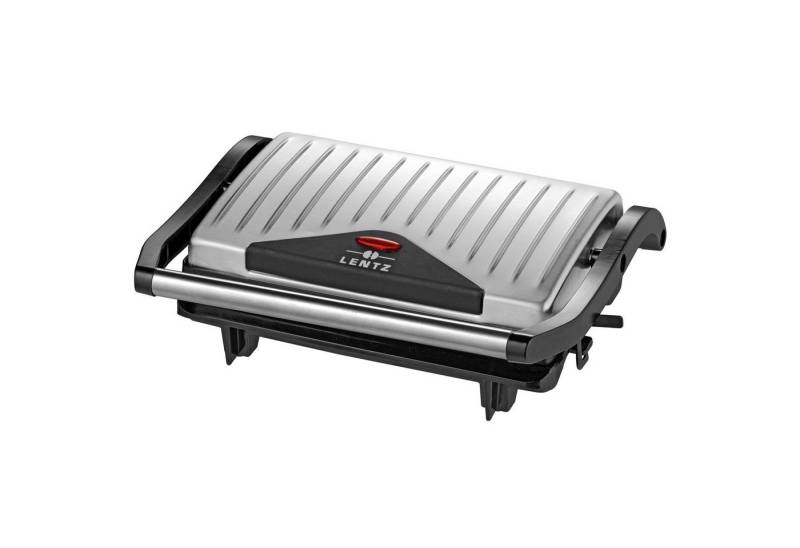 Lentz Kontaktgrill Kontaktgrill 750 Watt, 750 W, Tischgrill Grill von Lentz