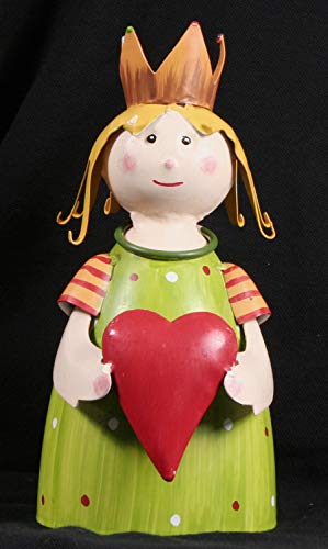 Lenzbach Zaunhocker Engel mit Herz gepunktet grün 22 cm Figur aus Blech Prinzessin Metall Deko Garten Balkon Dekofigur Königin Pfostenhocker Love Shabby Lenzbach Zaunhocker Engel mit Herz gepunktet grün 22 cm Figur aus Blech Prinzessin Metall Deko Garten Balkon Dekofigur Königin Pfostenhocker Love Shabby von Lenzbach
