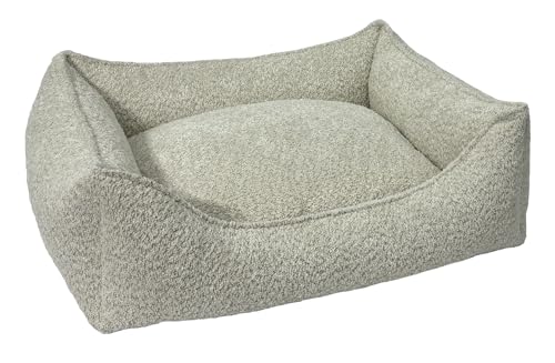 Leo4dog . Sofa Boucle Hundebett Hundekissen Hundesofa. Bezug abnehmbar waschbar. (Creme, XXL 130x100) von Leo4dog