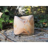 Kleine Holzschälchen Aus Astgabelung Mit Toller Maserung Und Jahresringen von LeoUnikate