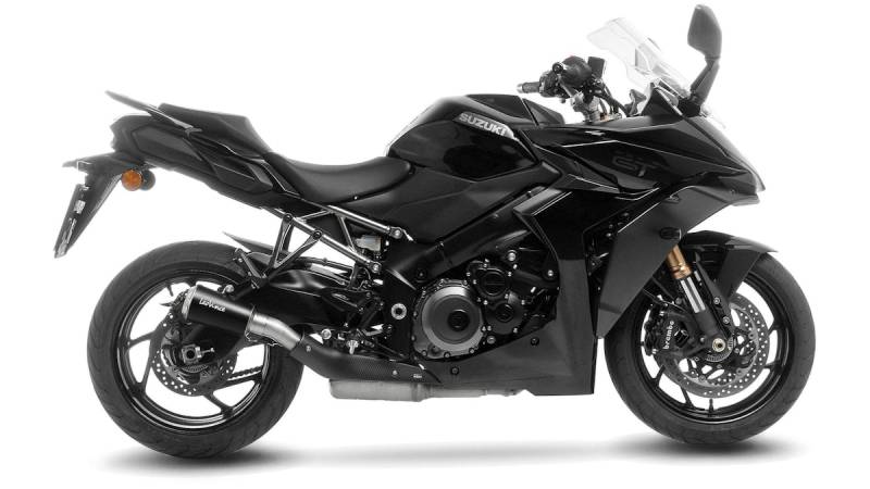 LEOVINCE Schalldämpfer "SBK LV-10 Black Edition" 15269B für Suzuki GSX-S von LeoVince