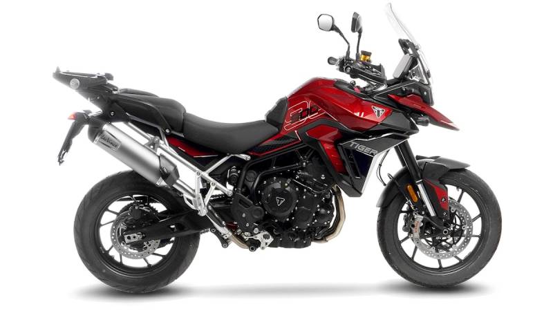 LEOVINCE Schalldämpfer "SBK LV One EVO II" 14450E für Triumph Tiger von LeoVince