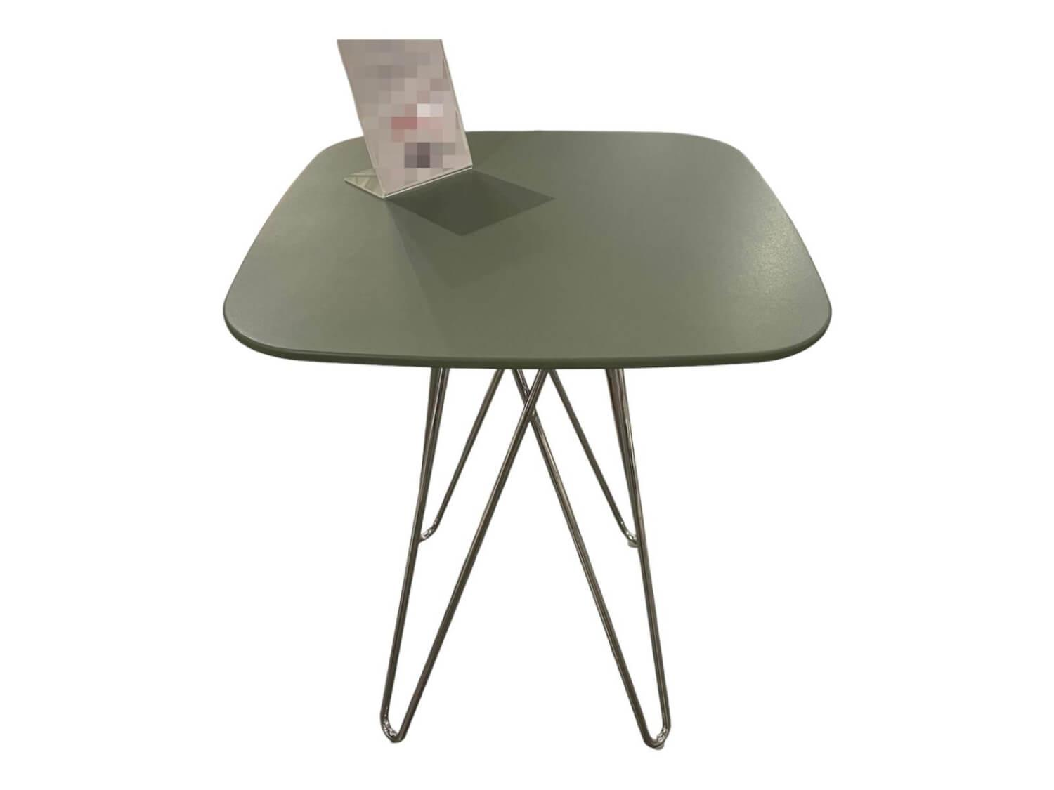 Beistelltisch Cimber MDF Lackiert Spruzza 175 Thyme Stahlgestell Verchromt Beistelltisch Cimber MDF Lackiert Spruzza 175 Thyme Stahlgestell Verchromt von Leolux