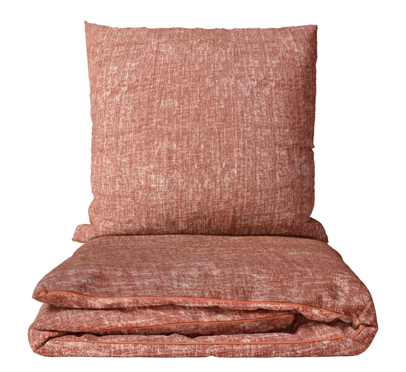 Leonado Vicenti Bettwäsche Allergiker geeignet 135x200 oder 155x220, Microfaser, 2 teilig, Hochwertig mit Paspel, meliert Leonado Vicenti Bettwäsche Allergiker geeignet 135x200 oder 155x220, Microfaser, 2 teilig, Hochwertig mit Paspel, meliert von Leonado Vicenti
