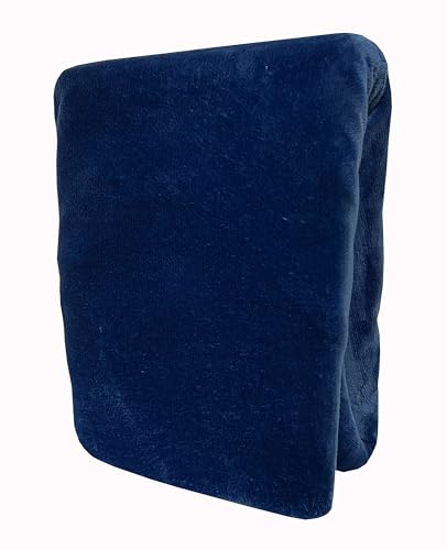 Leonado Vicenti Spannbettlaken 2er Set Blau 120x200-130x200 warme kuschelige Premium Cashmere Touch Teddy Bettlaken Fleece Plüsch Betttuch von Leonado Vicenti