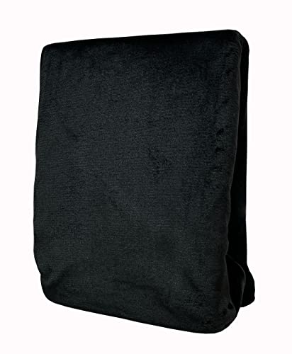 Leonado Vicenti Spannbettlaken 2er Set Schwarz 120x200-130x200 warme kuschelige Premium Cashmere Touch Teddy Bettlaken Fleece Plüsch Betttuch von Leonado Vicenti