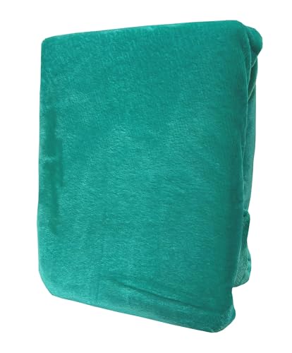 Leonado Vicenti Spannbettlaken 2er Set Türkis 120x200-130x200 warme kuschelige Premium Cashmere Touch Teddy Bettlaken Fleece Plüsch Betttuch von Leonado Vicenti