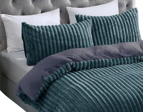 Leonado Vicenti Teddy Plüsch Winter Wende Bettwäsche Cord Streifen Cashmere Touch Feeling Nicky Plüsch Coral Fleece Flauschig Uni Einfarbig Wendebettwäsche Leonado Vicenti Teddy Plüsch Winter Wende Bettwäsche Cord Streifen Cashmere Touch Feeling Nicky Plüsch Coral Fleece Flauschig Uni Einfarbig Wendebettwäsche von Leonado Vicenti