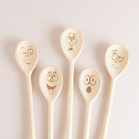stimmungskelle - Holzlöffel, Küchenutensil, Buchenholzlöffel, Kochlöffel Mit Gesichtern Und Emotionen stimmungskelle - Holzlöffel, Küchenutensil, Buchenholzlöffel, Kochlöffel Mit Gesichtern Und Emotionen von LeonardiWood