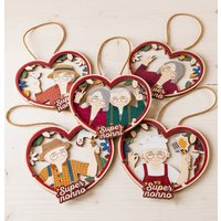 Supergroßeltern - Hängende Dekoration Großelterntagsgeschenk Gedanke Für Oma, Opa Superopa Und Superoma Supergroßeltern - Hängende Dekoration Großelterntagsgeschenk Gedanke Für Oma, Opa Superopa Und Superoma von LeonardiWood