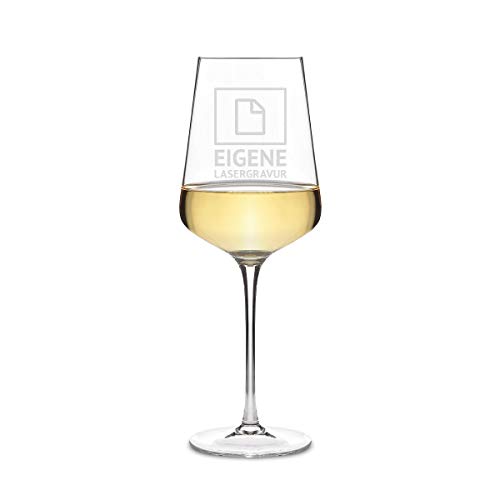 Leonardo Weißweinglas 560 ml Weinglas mit individueller Gravur als Geschenk für Frauen - Eigene Gravur von Leonardo und Kartenmachen.de