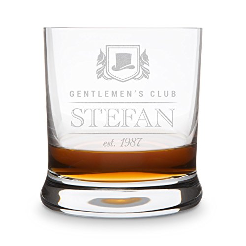 Leonardo Whiskyglas mit individueller Gravur - Gentlemen's Club von Leonardo und Kartenmachen.de
