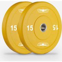 2 x 15 kg Olympische Hantelscheiben Gummi und Stahl 50 mm Cross training Hanzo 2 x 15 kg Olympische Hantelscheiben Gummi und Stahl 50 mm Cross training Hanzo von Leonardo