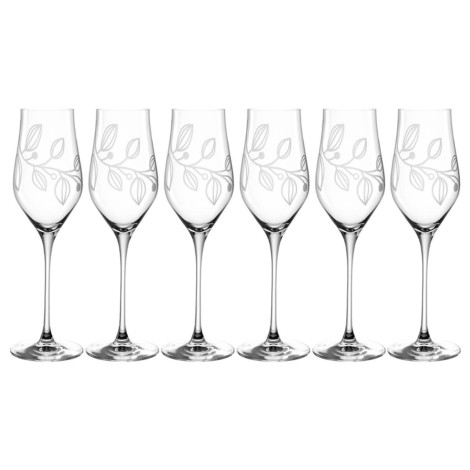 Champagnerglas Boccio 6er-Set von Leonardo