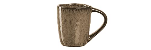 Leonardo Matera Espresso-Tasse 1 Stück, spülmaschinengeeignetes Espresso-Glas, 1 Mokka-Becher aus Steingut, Keramik-Tasse, beige 90 ml, 018595 von LEONARDO HOME