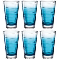 LEONARDO Longdrinkglas "VARIO STRUTTURA" 280 ml, 6-teilig von Leonardo