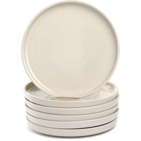 LEONARDO Teller-Set "Speiseteller ROMA, Keramikteller, ca. 22 cm, 6-teilig" Geschirr-Set, Service, spülmaschinengeeignet von Leonardo