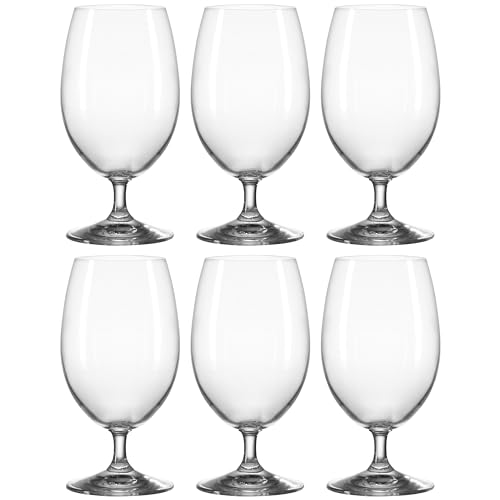 LEONARDO HOME Daily Wasserglas, Glas, 6.5 cm, 6 von LEONARDO HOME