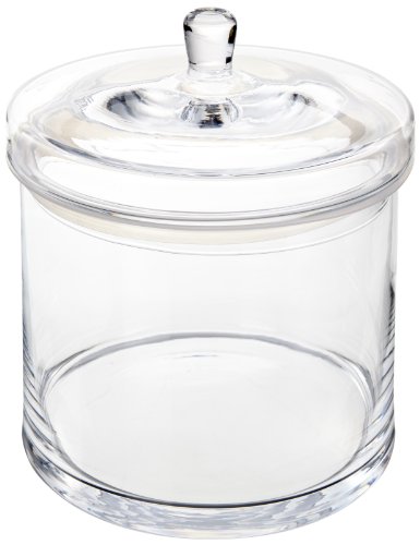 Leonardo Dose Top, 2,8 l, Höhe 20 cm, Durchmesser 18 cm, handgefertigtes Klarglas, 031305 Leonardo Dose Top, 2,8 l, Höhe 20 cm, Durchmesser 18 cm, handgefertigtes Klarglas, 031305 von LEONARDO HOME