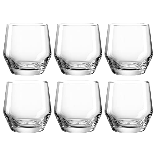 LEONARDO HOME PUCCINI Trinkglas, Kristallglas, klar, 6 Stück (1er Pack), 6 von LEONARDO HOME