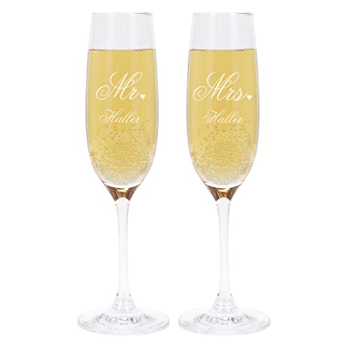 Leonardo 2 Sektgläser zur Hochzeit mit Gratis Mr. & Mrs. Gravur Leonardo 2 Sektgläser zur Hochzeit mit Gratis Mr. & Mrs. Gravur von LEONARDO HOME