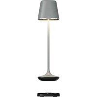 Leonardo Capri RGB LED Akkuleuchte grau von Leonardo