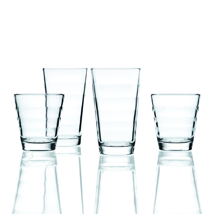 Leonardo GK/8tlg. Becherset Bari aus Glas von Leonardo