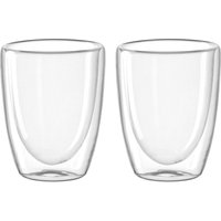 Leonardo Kaffeebecher 2er-Set DUO, Glas von Leonardo