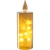 Leonardo LED-Kerze CAPANNA, Materialmix von Leonardo