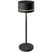 Leonardo Monza LED Akkuleuchte schwarz von Leonardo