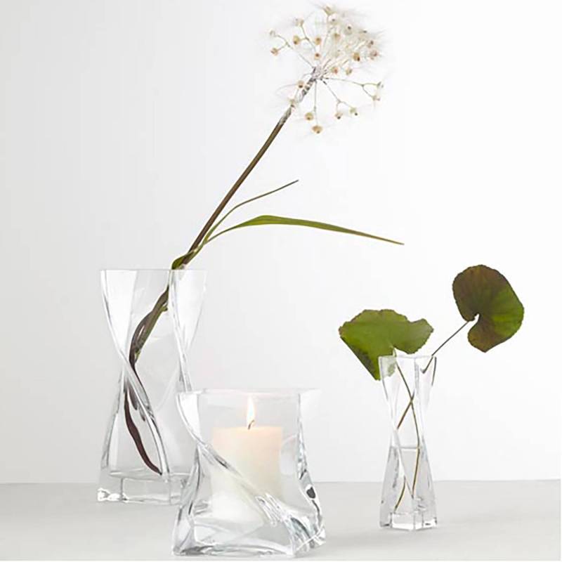 home24 Solifleurvase Ø 5cm Durchsichtig von home24