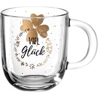 Leonardo Tasse Viel Glück, Glas von Leonardo