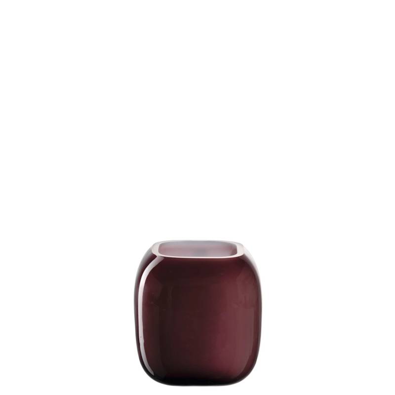 Leonardo Vase Milano 9,3cm in Farbe dunkelrot Leonardo Vase Milano 9,3cm in Farbe dunkelrot von Leonardo