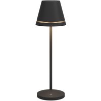 Leonardo Venezia LED Akkuleuchte schwarz von Leonardo