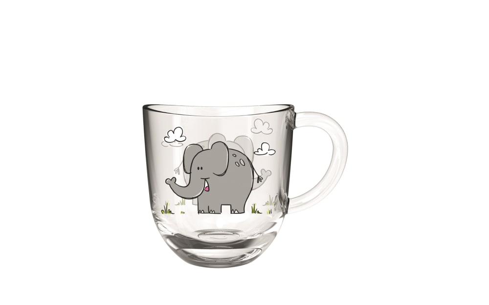 Tasse Bambini Elefant, Glas von Leonardo