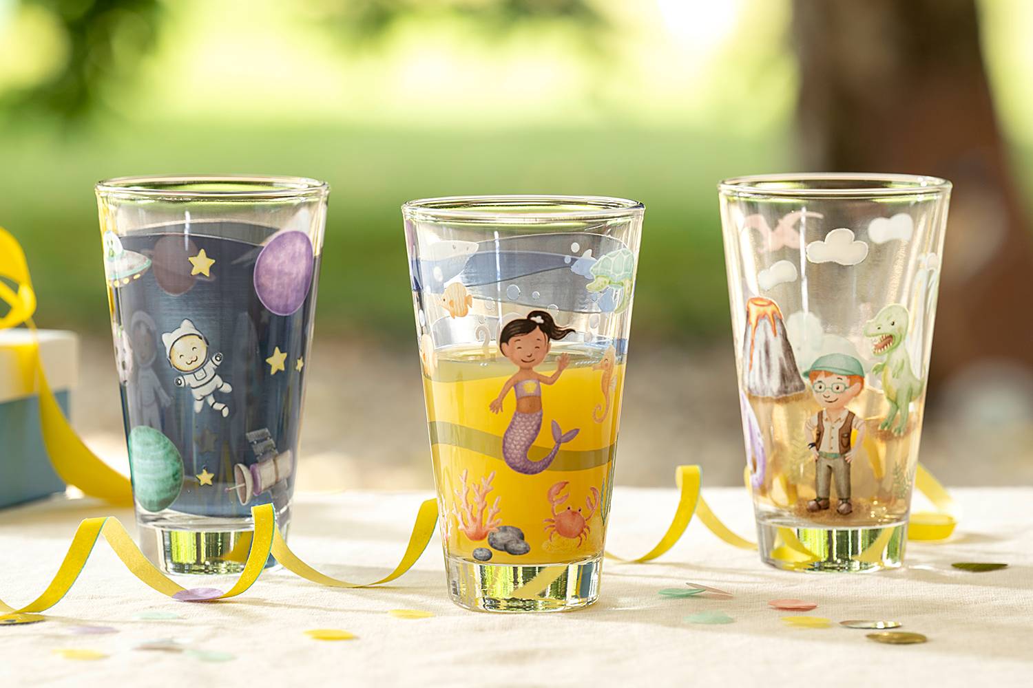 Trinkglas Bambini Avventura 6er-Set von Leonardo