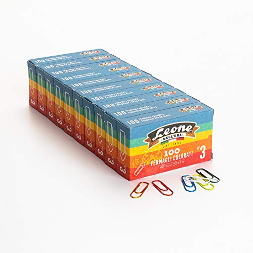 Raffhalter farbig Leonecolor Nr. 3 - mm. 28 Schachteln 100 St. - Made in Italy Raffhalter farbig Leonecolor Nr. 3 - mm. 28 Schachteln 100 St. - Made in Italy von Leone DELL'ERA