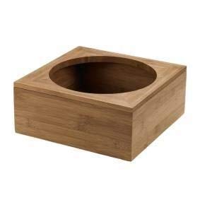 Leone Karaffe aus Bambus, natur, 20 x 20 x 8 cm von Leone srl