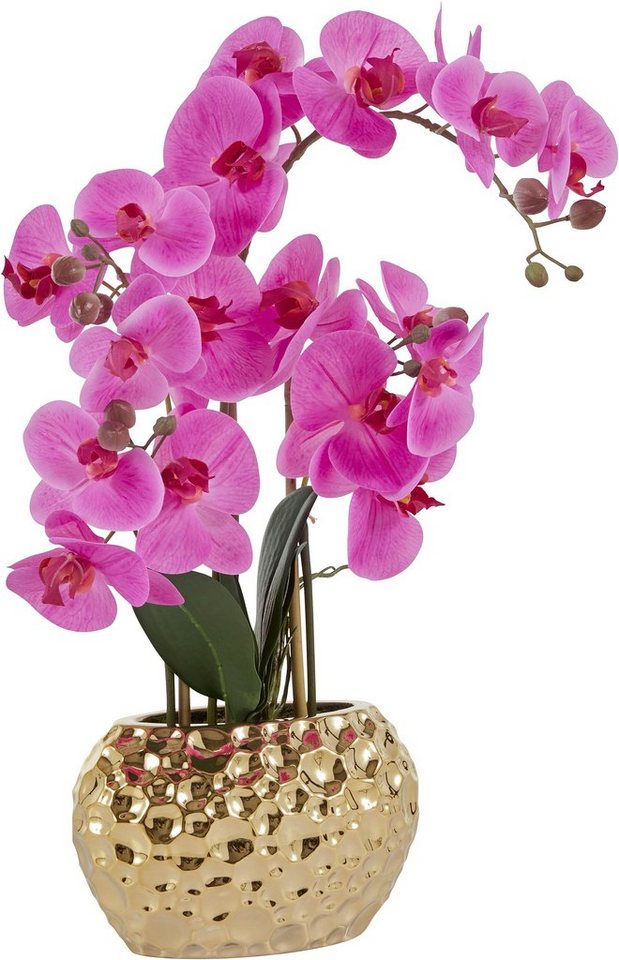 Kunstpflanze Orchidee Orchidee, Leonique, Höhe 55 cm, Kunstorchidee, im Topf von Leonique