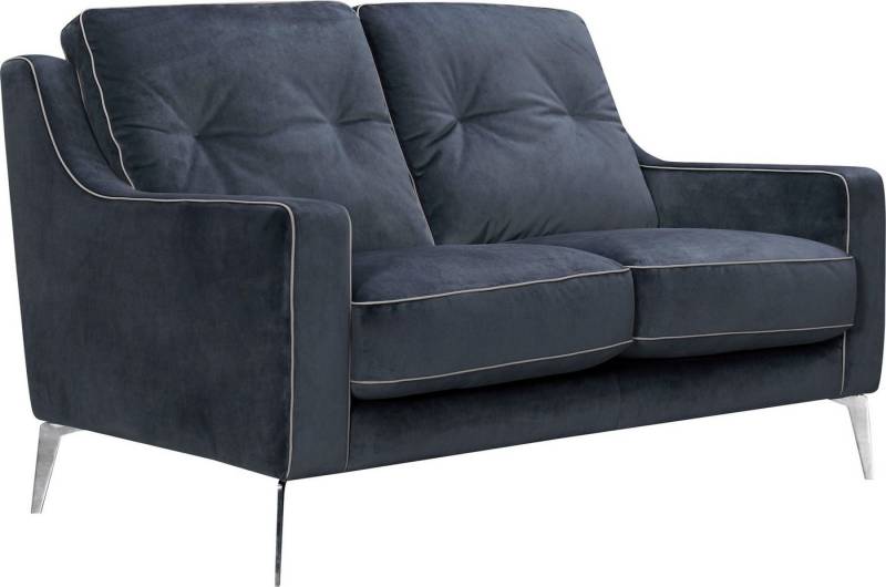 Leonique 2-Sitzer Chicago, 1 Teile, 2-Sitzer Ssofa, graublau, klassisch/modern, 147x92x90 Leonique 2-Sitzer Chicago, 1 Teile, 2-Sitzer Ssofa, graublau, klassisch/modern, 147x92x90 von Leonique