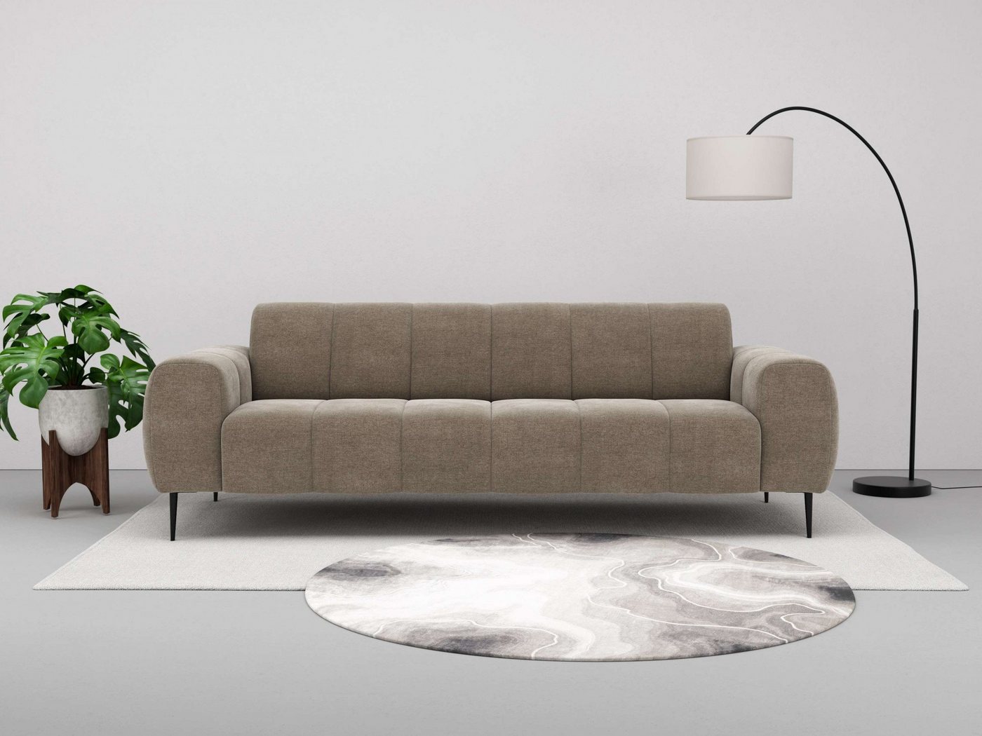 Leonique 3-Sitzer Ondria, Sofa mit exzellentem Sitzkomfort und modernem Design von Leonique