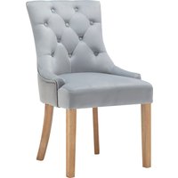 Leonique 4-Fußstuhl "Doncaster" (Set) 2 Stk.mit Knopfheftung im Rücken von Leonique