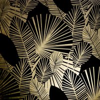 Leonique Acrylglasbild "Blätter - Acrylbilder mit Blattgold veredelt", Blätter, (1 St.) von Leonique
