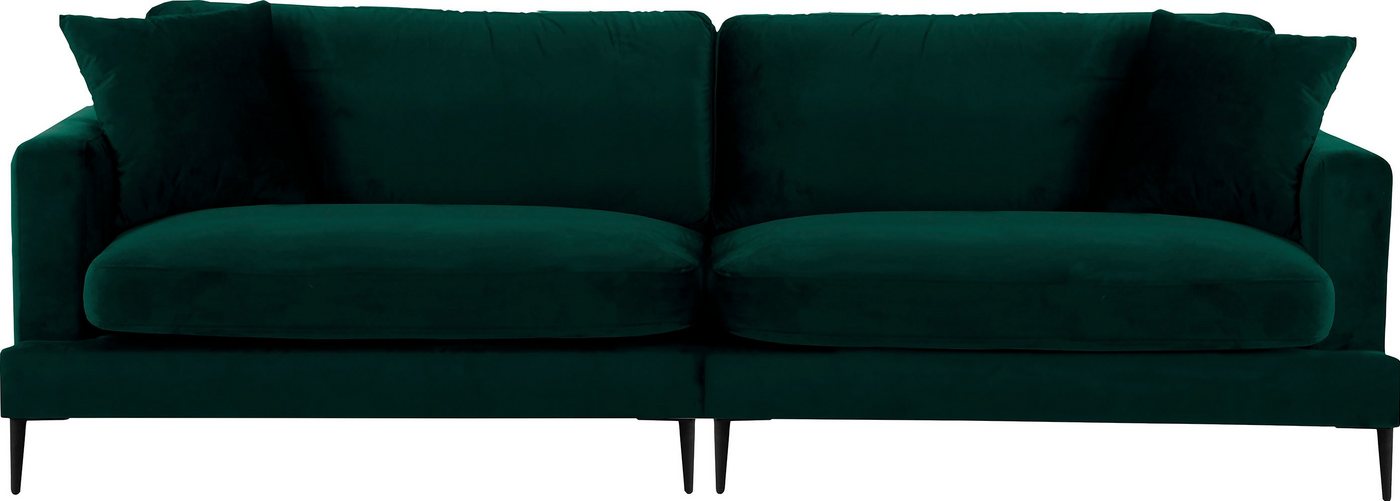 Leonique Big-Sofa Cozy, mit losen Kissen und Metallbeinen von Leonique