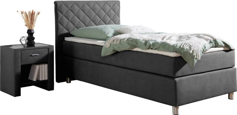 Leonique Boxspringbett Bernard, in verschiedenen Breiten, inkl. Topper, Matratze in H2, H3 oder H4 erhältlich Leonique Boxspringbett Bernard, in verschiedenen Breiten, inkl. Topper, Matratze in H2, H3 oder H4 erhältlich von Leonique