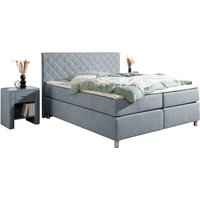 Leonique Boxspringbett "Bernard, in verschiedenen Breiten", inkl. Topper, Matratze in H2, H3 oder H4 erhältlich von Leonique